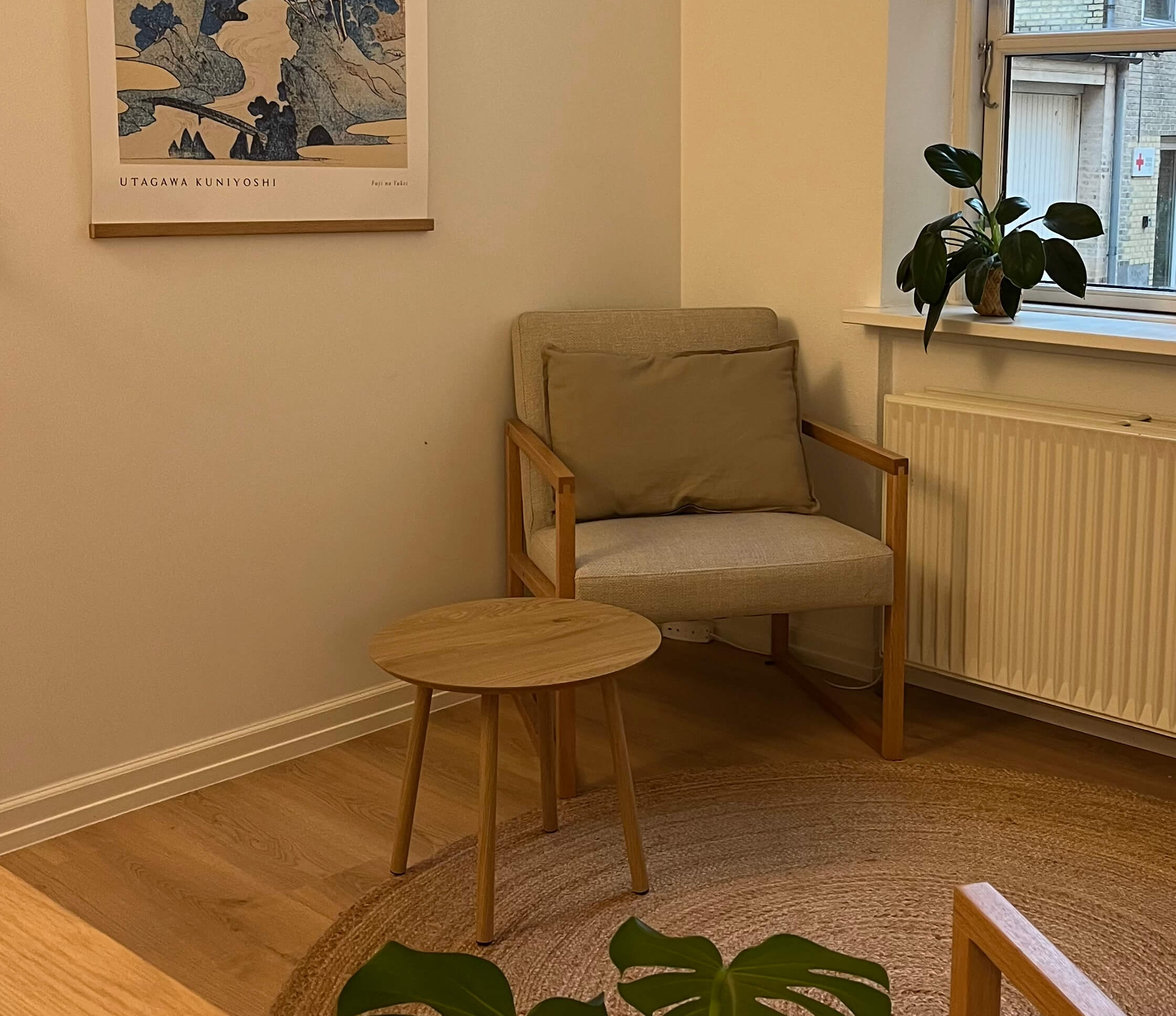 Terapirummet hos Autoriseret Psykolog Emilie Stenderup